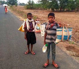 Jamlo's last journey along a locked-down road