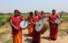 Drums and dreams beyond pickle and papad