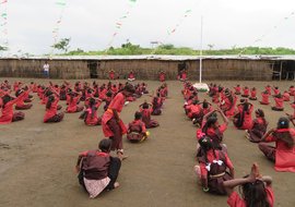 Pardhi school bulldozed by Prosperity Highway