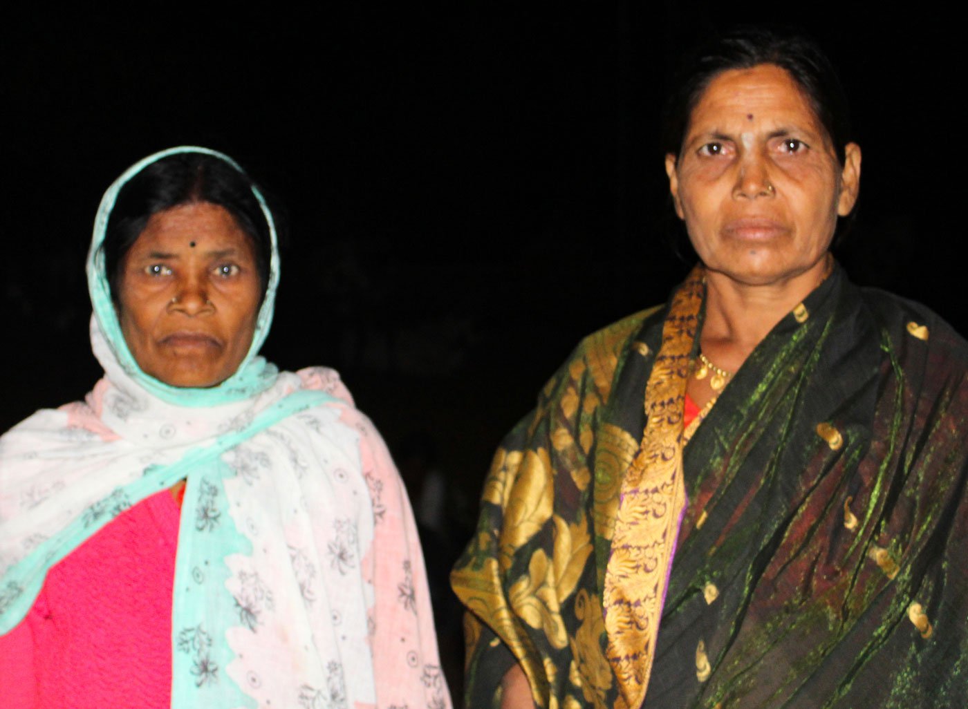 Adivasi farmers Anusaya Kumare and Sarajabai Ade have been protesting since January for their land rights in Maharashtra's Sarkhani village; they joined the Mumbai sit-in to oppose the three new farm laws