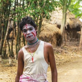 Raju chowdhury with makeup