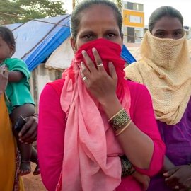 Work has stopped for the migrant daily wage-earners of a slum colony in north Bengaluru, savings have run out, food is scarce – but they still have rent to pay, children to feed, and hunger that has to be quelled