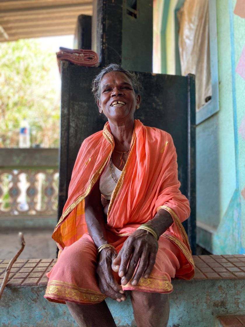 'We need to buy food, but without working how will we get any money?' asks Vandana Umbarsada (left), a construction labourer. Her son Maruti (right) is also out of work since March 16

