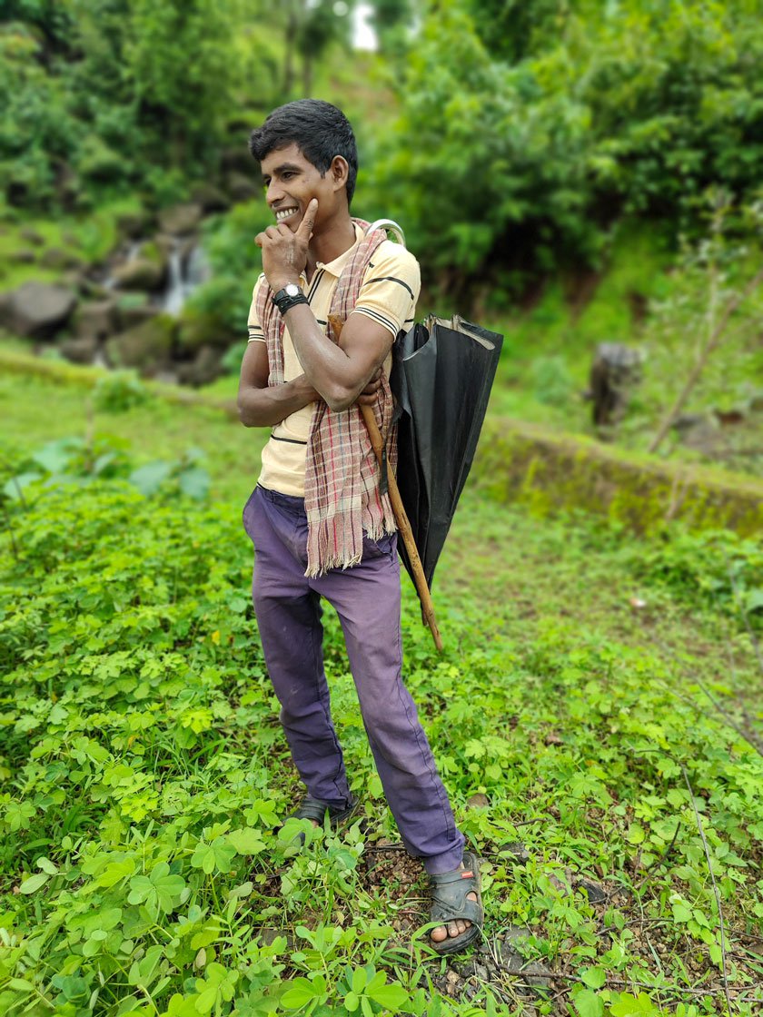 Rohidas is a young buffalo herder in Palghar district's Mokhada taluka.