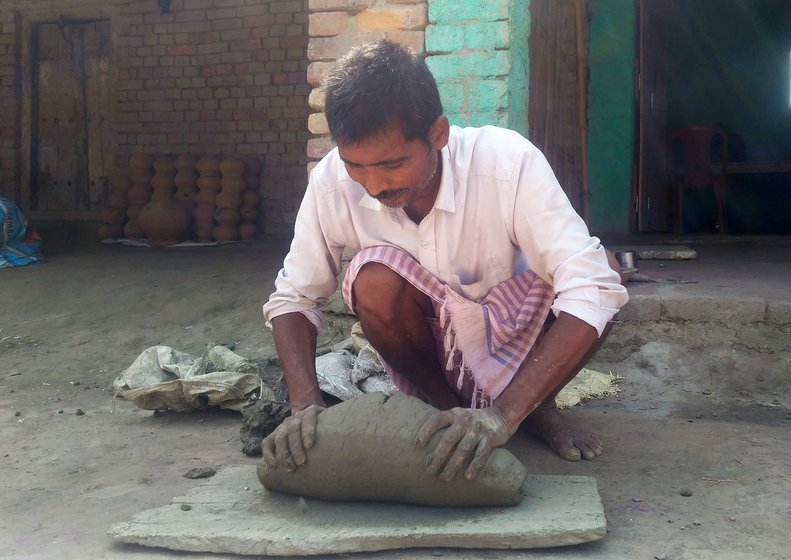 Sudama preparing dough