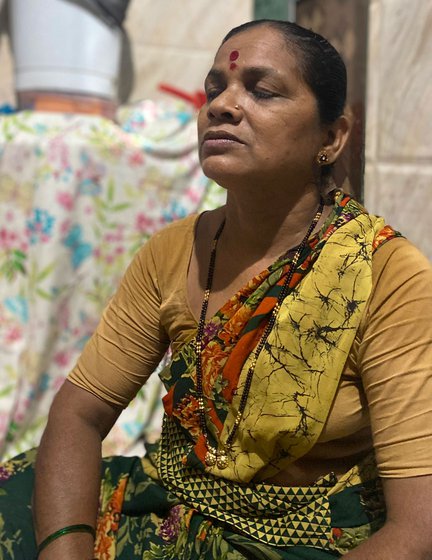 Left: Colaba Koliwada (left) is home to 800 families. Middle: Vandana at home in a lighter moment. Right: Gayatri gets emotional while talking about her daughter