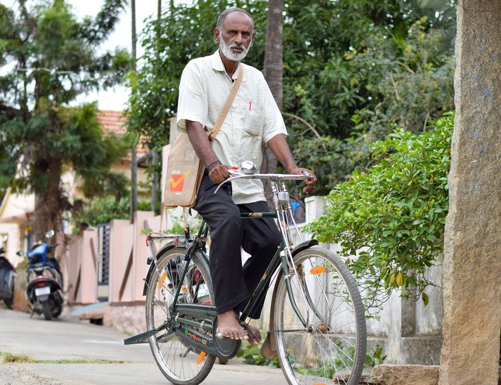 Renuka covers 10 km on an average day, delivering post