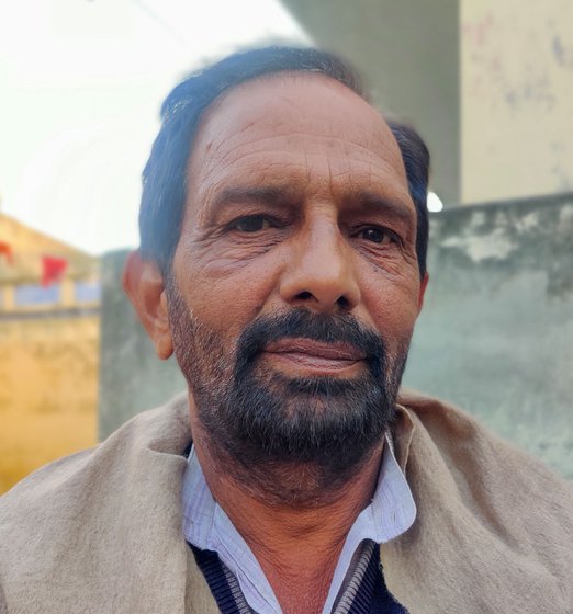 From left to right: Sudhir Choudhary, Ajinder Baliyan and Sayandri Baliyan in Shaoron; they want the new farm laws to be withdrawn