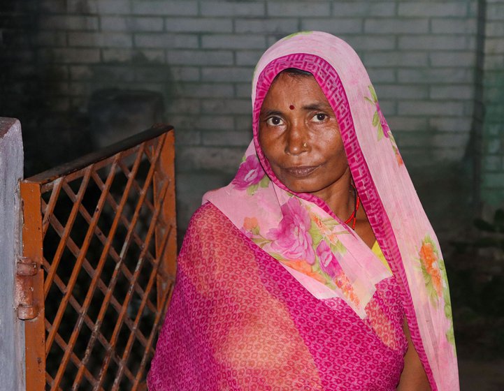 Pramila, Bachu's wife (centre) began selling milk in the colony during the lockdown; their son Puspraj (right) hopes to find a government job after college