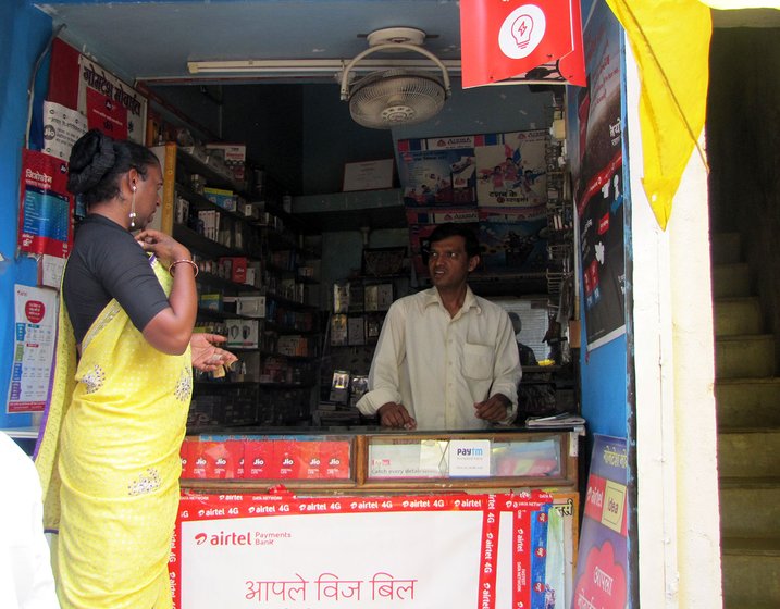 Some shopkeepers drive them away from the shops and curse them. These three shopkeepers were harassing Radhika with lewd behaviour and driving her away from the shop