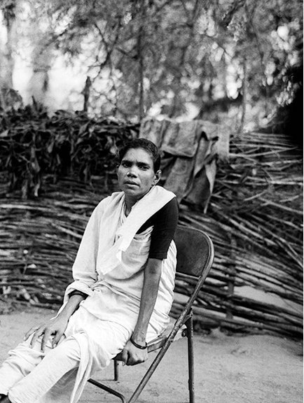 The poor "often just have kanji water for a meal," says Ramayamma, a landless Koya tribal of Rampa (L), “The rich always get together,” says landless Koya tribal Pottav Kamraj in Kondapalli village (R)