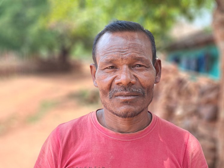 Kosha (left) was beaten and fell unconscious; he had to be admitted to a hospital for a week. 'I have never felt so helpless in my life,' he says. 'My wife had died and I couldn’t be with my son (Datturam on the right) to mourn her loss'.