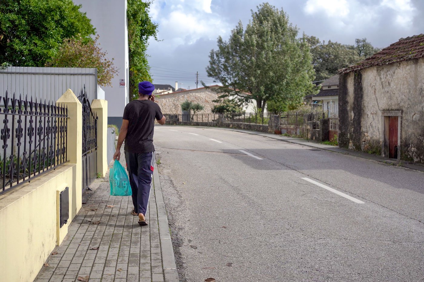 Despite the anti-immigrant sentiment in Portugal, Singh says he is fortunate to have found a kind and helpful landlord here