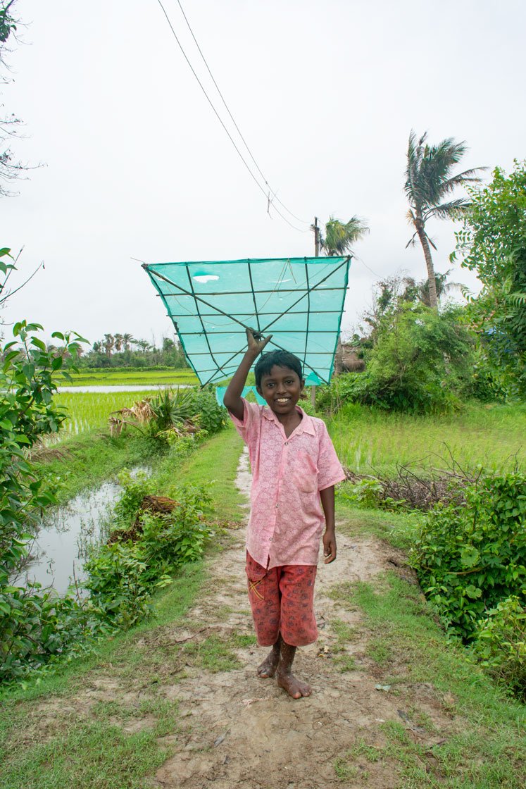 Sujata Jana, 9, is a Class 3 student (left) and Raju Maity, 8, is in Class 2 (right); both live in Buraburir Tat village, Patharpratima block. Their fathers are fishermen, but the catch is depleting over the years and education is taking a hit as older children drop out of school to seek work

