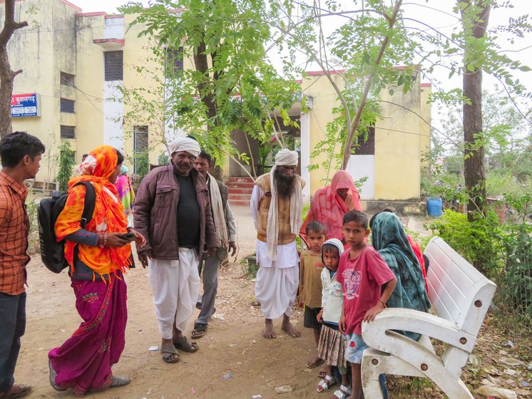 For unpaid workers, accessing legal channels such as the police (left) and the law (right) in Kushalgarh is not always easy as photographic proof, attendance register copies, and details of the employers are not always available