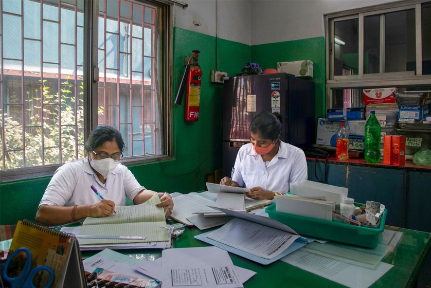 Right: I t is very difficult to find staff for a TB hospital as applicants often refuse to work here