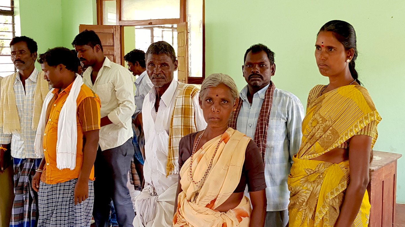 manual scavengers At a meeting in Ambedkar Bhavan