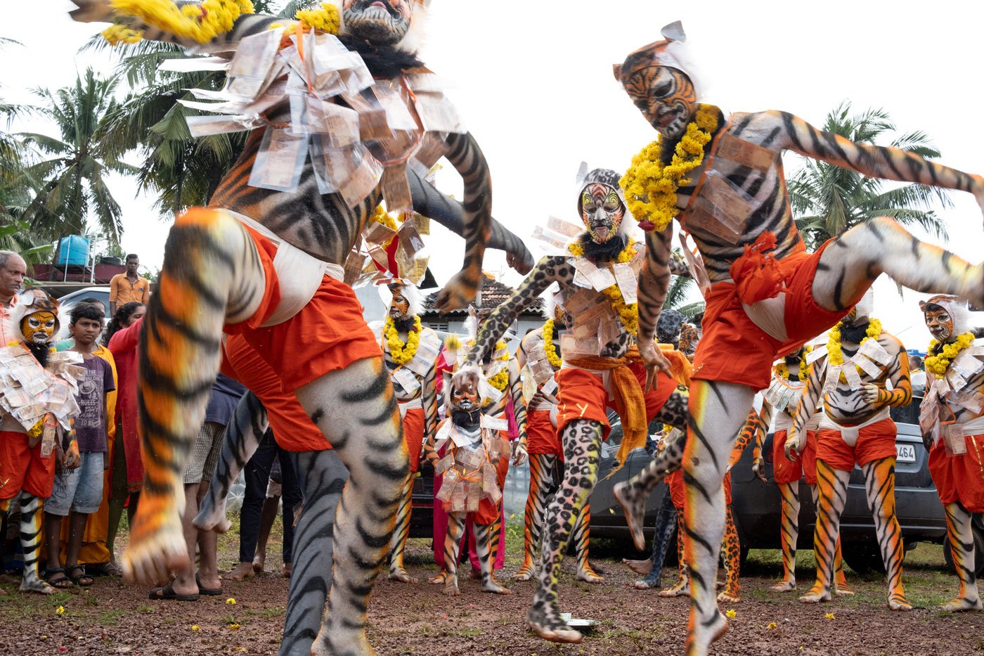 Set to the resonating beats of the tase (drum), people painted as pili, dance to show their reverence as well as entertain