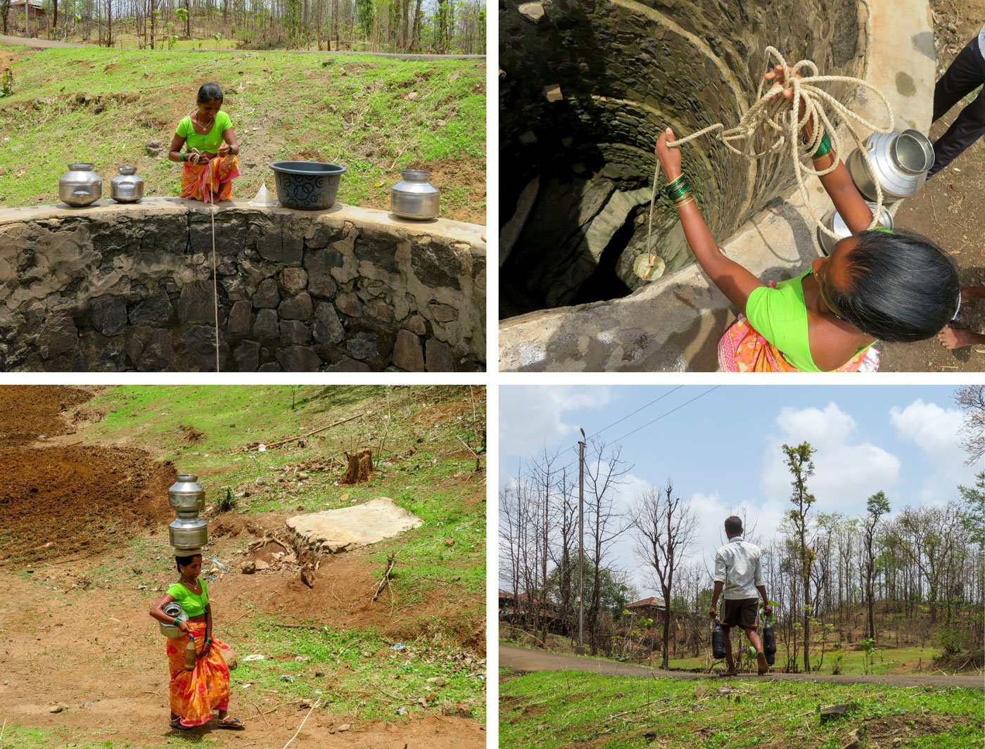 Savita Garel and Raju migrate every year to work in sufarcane fields: We don’t get water even to drink, how are we going to give life to our crops?' 

