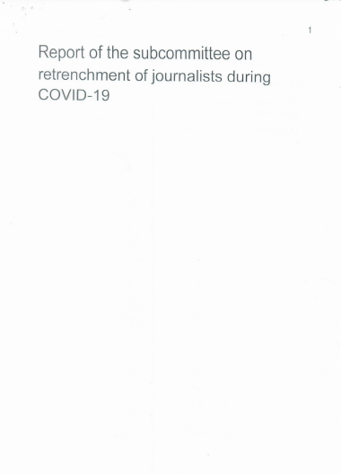 Press Council of India Report on Retrenchment of Journalists during Covid-19.png