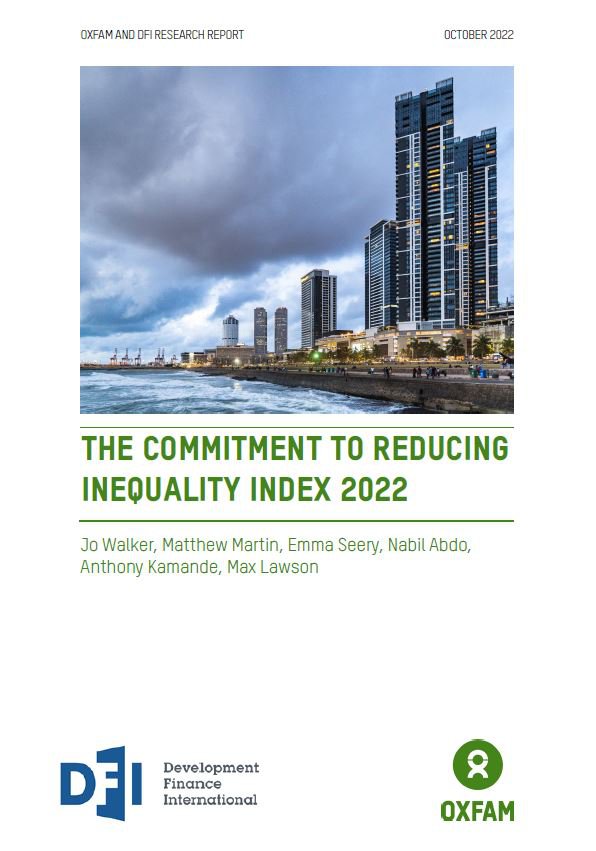 The Commitment to Reducing Inequality Index 2022