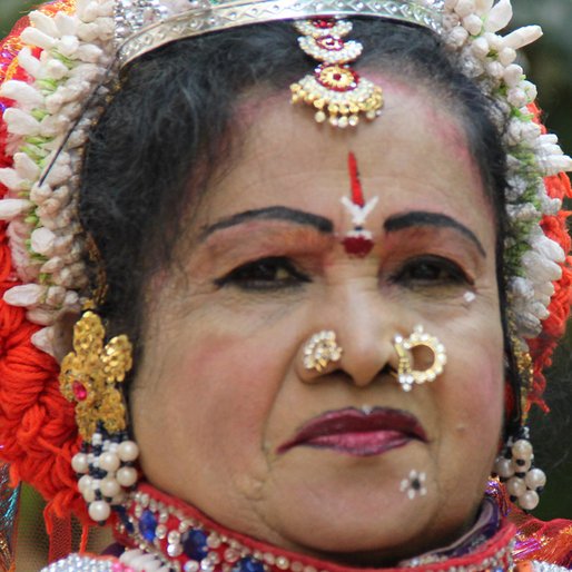 N. KAMACHI is a Poikkal Kuthirai (false-legged horse) dancer from Thanjavur town, Thanjavur, Tamil Nadu